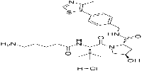 (S,R,S)-AHPC-C4-NH2 hydrochloride图片