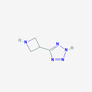 5-(3-Azetidinyl)-2H-tetrazole图片