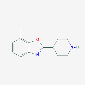 7-methyl-2-(piperidin-4-yl)-1,3-benzoxazole图片