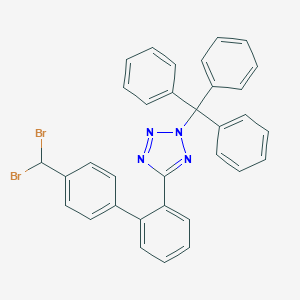 5-[4'-(Dibromomethyl)[1,1'-biphenyl]-2-yl]-2-(triphenylmethyl)-2H-tetrazole图片
