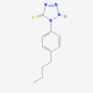 1-(4-butylphenyl)-1H-1,2,3,4-tetrazole-5-thiol图片