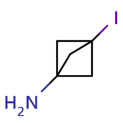3-iodobicyclo[1,1,1]pentan-1-amine图片