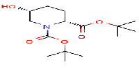 1,2-di-tert-butyl(2R,5R)-5-hydroxypiperidine-1,2-dicarboxylate图片