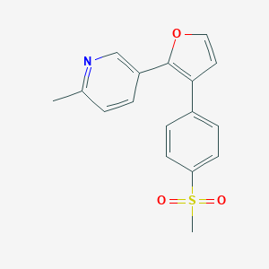 2-Methyl-5-(3-(4-(methylsulfonyl)phenyl)furan-2-yl)pyridine图片