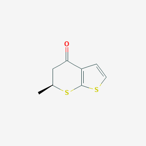 (S)-6-Methyl-5,6-dihydro-4H-thieno[2,3-B]thiopyran-4-one图片