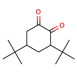 3,5-di-tert-butylcyclohexane-1,2-dione图片