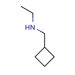 (cyclobutylmethyl)(ethyl)amine图片