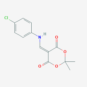 5-[(4-Chloro-phenylamino)-methylene]-2,2-dimethyl-[1,3]dioxane-4,6-dione图片