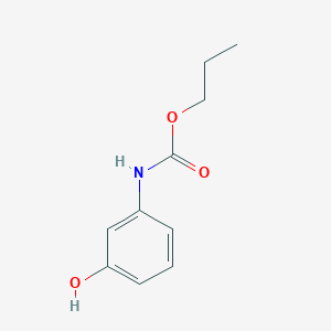 Propyl 3-hydroxycarbanilate图片