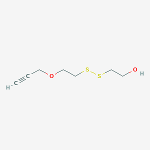 Propargyl-PEG1-SS-alcohol图片