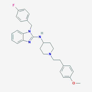 Astemizole,histamine H1 receptor antagonist and hERG K+ channel blocker图片