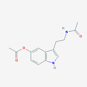 3-(2-Acetamidoethyl)-1H-indol-5-yl acetate图片