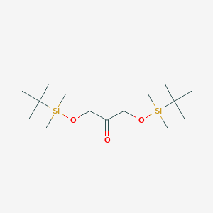 2,2,3,3,9,9,10,10-OCTAMETHYL-4,8-DIOXA-3,9-DISILAUNDECAN-6-ONE图片