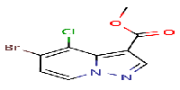 Methyl5-bromo-4-chloropyrazolo[1,5-a]pyridine-3-carboxylate图片