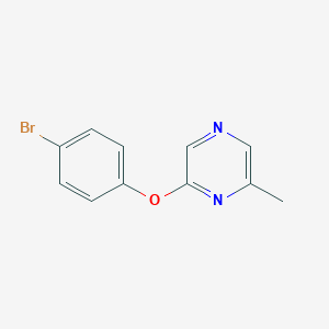 2-(4-Bromophenoxy)-6-methylpyrazine图片