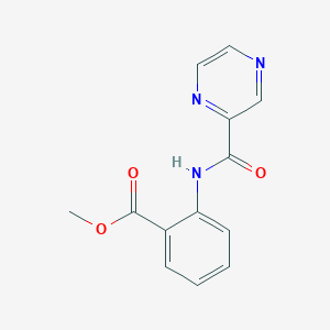 Methyl 2-(Pyrazine-2-amido)benzoate图片