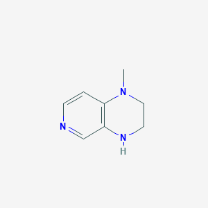 1-methyl-1H,2H,3H,4H-pyrido[3,4-b]pyrazine图片