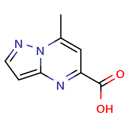 7-methylpyrazolo[1,5-a]pyrimidine-5-carboxylicacid图片