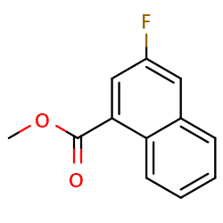 methyl3-fluoronaphthalene-1-carboxylate图片