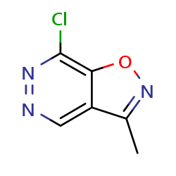 7-chloro-3-methyl-isoxazolo[4,5-d]pyridazine图片