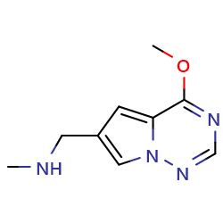 ({4-methoxypyrrolo[2,1-f][1,2,4]triazin-6-yl}methyl)(methyl)amine图片