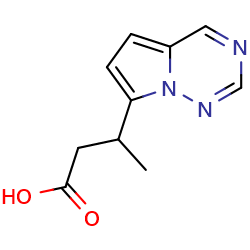 3-{pyrrolo[2,1-f][1,2,4]triazin-7-yl}butanoicacid图片
