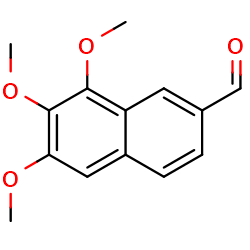 6,7,8-trimethoxynaphthalene-2-carbaldehyde图片