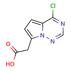 2-{4-chloropyrrolo[2,1-f][1,2,4]triazin-7-yl}aceticacidͼƬ