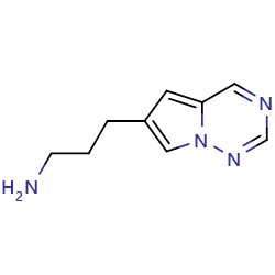 3-{pyrrolo[2,1-f][1,2,4]triazin-6-yl}propan-1-amine图片