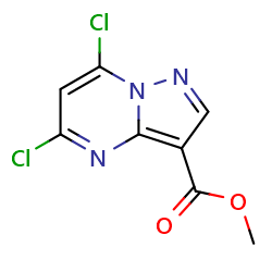 methyl5,7-dichloropyrazolo[1,5-a]pyrimidine-3-carboxylate图片