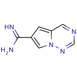 pyrrolo[2,1-f][1,2,4]triazine-6-carboximidamide图片