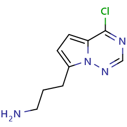 3-{4-chloropyrrolo[2,1-f][1,2,4]triazin-7-yl}propan-1-amine图片
