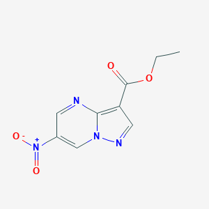 ethyl6-nitropyrazolo[1,5-a]pyrimidine-3-carboxylate图片