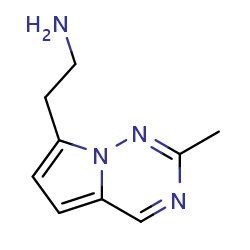 2-{2-methylpyrrolo[2,1-f][1,2,4]triazin-7-yl}ethan-1-amine图片