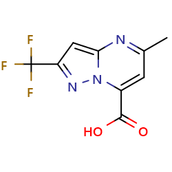 5-methyl-2-(trifluoromethyl)pyrazolo[1,5-a]pyrimidine-7-carboxylicacid图片