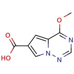 4-methoxypyrrolo[2,1-f][1,2,4]triazine-6-carboxylicacid图片