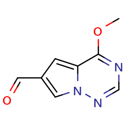 4-methoxypyrrolo[2,1-f][1,2,4]triazine-6-carbaldehyde图片