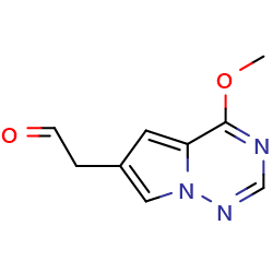 2-{4-methoxypyrrolo[2,1-f][1,2,4]triazin-6-yl}acetaldehyde图片