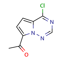 1-{4-chloropyrrolo[2,1-f][1,2,4]triazin-7-yl}ethan-1-one图片