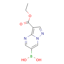 [3-(ethoxycarbonyl)pyrazolo[1,5-a]pyrimidin-6-yl]boronicacid图片