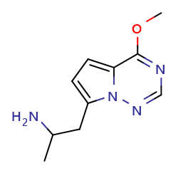 1-{4-methoxypyrrolo[2,1-f][1,2,4]triazin-7-yl}propan-2-amine图片