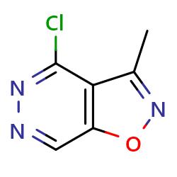 4-chloro-3-methyl-isoxazolo[4,5-d]pyridazine图片