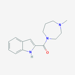 2-(4-Methyl-1,4-diazepane-1-carbonyl)-1H-indole图片