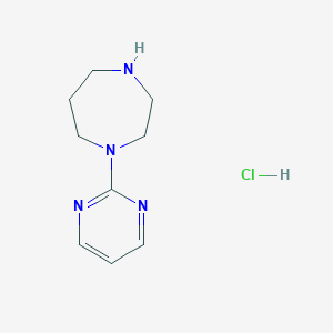1-Pyrimidin-2-yl-[1,4]diazepane hydrochloride图片