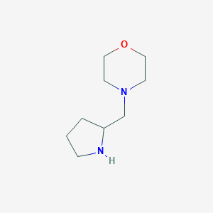 4-(Pyrrolidin-2-ylmethyl)morpholine图片