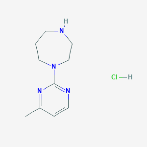 1-(4-Methylpyrimidin-2-yl)-1,4-diazepane hydrochloride图片
