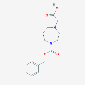 4-Carboxymethyl-[1,4]diazepane-1-carboxylic acid benzyl ester图片