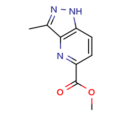 methyl3-methyl-1H-pyrazolo[4,3-b]pyridine-5-carboxylate图片