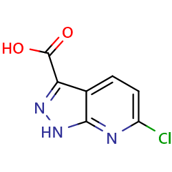 6-chloro-1H-pyrazolo[3,4-b]pyridine-3-carboxylicacid图片