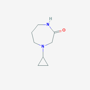 4-cyclopropyl-1,4-diazepan-2-one图片